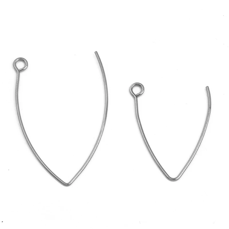 50pcs Stainless Steel Jewelry French Earring Hooks Findings Not Allergic  Ear Hook Earrings Clasps For Diy Jewelry Making - Jewelry Findings &  Components - AliExpress