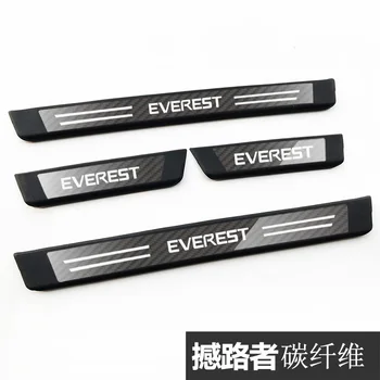 

High-quality stainless steel Plate Door Sill Welcome Pedal Car Styling Accessories for Ford everest 2018