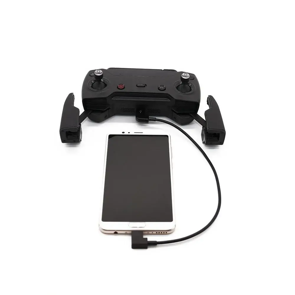 Кабель otg Micro usb 30 см для DJI Mavic Pro Mini Spark Air 2 соединительный кабель контроллера дрона