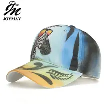 Много красивых летних и осенних ручных животных бейсбольная шляпа зебра на открытом воздухе шляпа от солнца B558