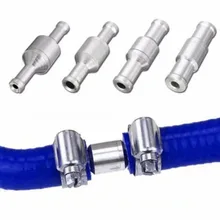 SI-AT11153 8 мм высокопрочный односторонний встроенный односторонний обратный клапан топливо/вода/газ/воздух/Вакуумный алюминий