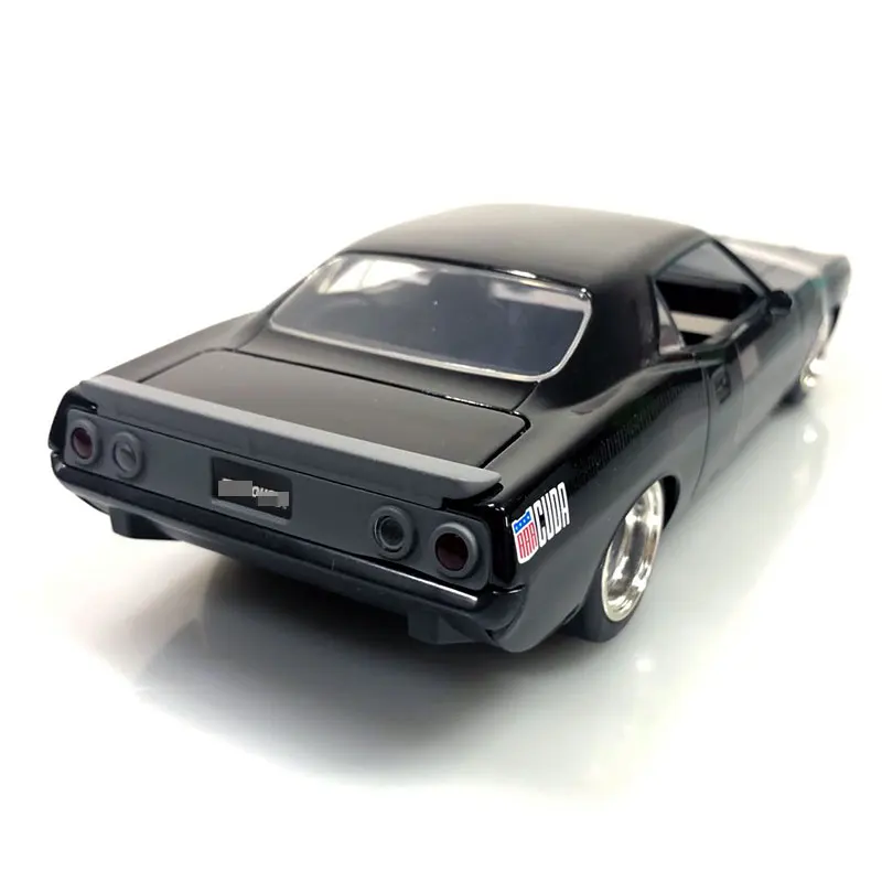 JADA 1/24 масштабная модель автомобиля игрушки 1970 Plymouth Barracuda литья под давлением