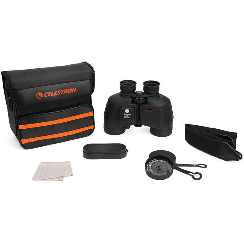 Celestron alexana 7x50 Бинокль дальномер компас охотничий лодочный военный морской бинокль HD foliating азотный водонепроницаемый