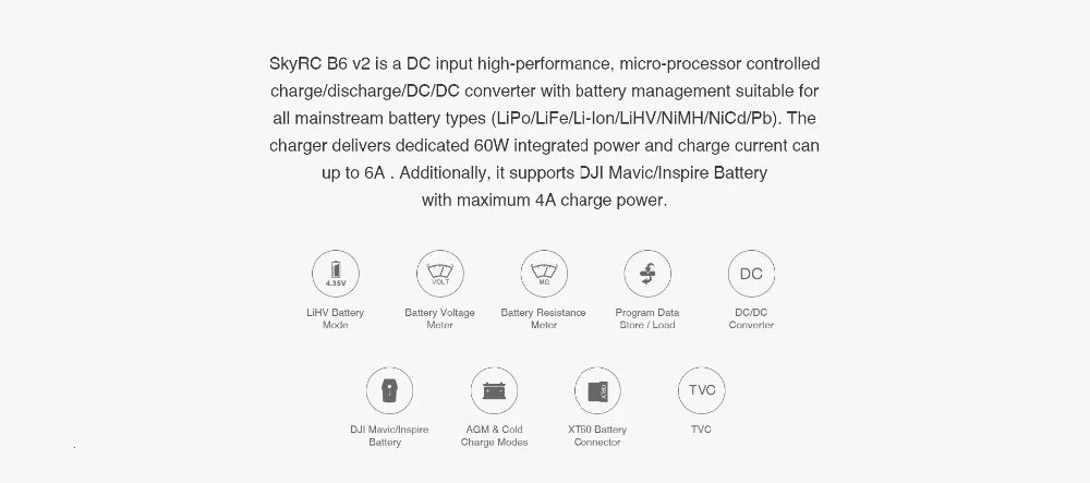 Newest-SKYRC-IMAX-B6-V2-6A-60W-Balance-Charger-Discharger-For-DJI-Mavic-TB4X-NiMH-NiCD (3)