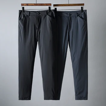 

JSBD unrestrained four side play 90 white goose down filling winter men thicken business leisure straight down