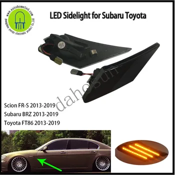 

2X Dynamic Led Turn Signals Flowing light led side marker 12V Bumper light Sequential Blinker for Subaru BRZ Scion FRS