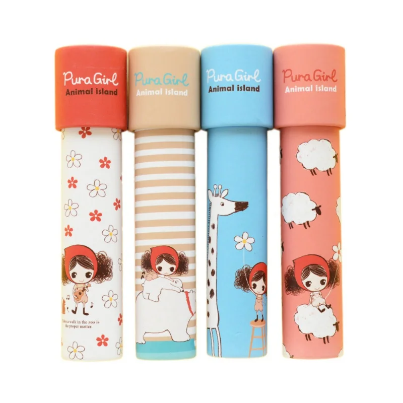 Classic Toys Kaleidoscope Rotating Magic Colorful World Toy For Children Autism Kids Puzzle Toy Gift Plant Girl Forest Sea 3