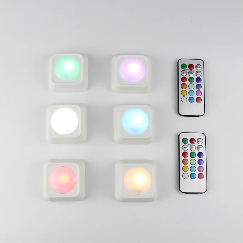 

Small night lamp bedroom ambry corridor atmosphere lamp 13 color can change dimmer light pat lamp color lamp