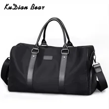 KUDIAN BEAR нейлоновые мужские сумки для путешествий с сумкой для обуви Водонепроницаемые мужские сумки на плечо шорты вместительные ручные сумки Bolsa BIX340 PM49