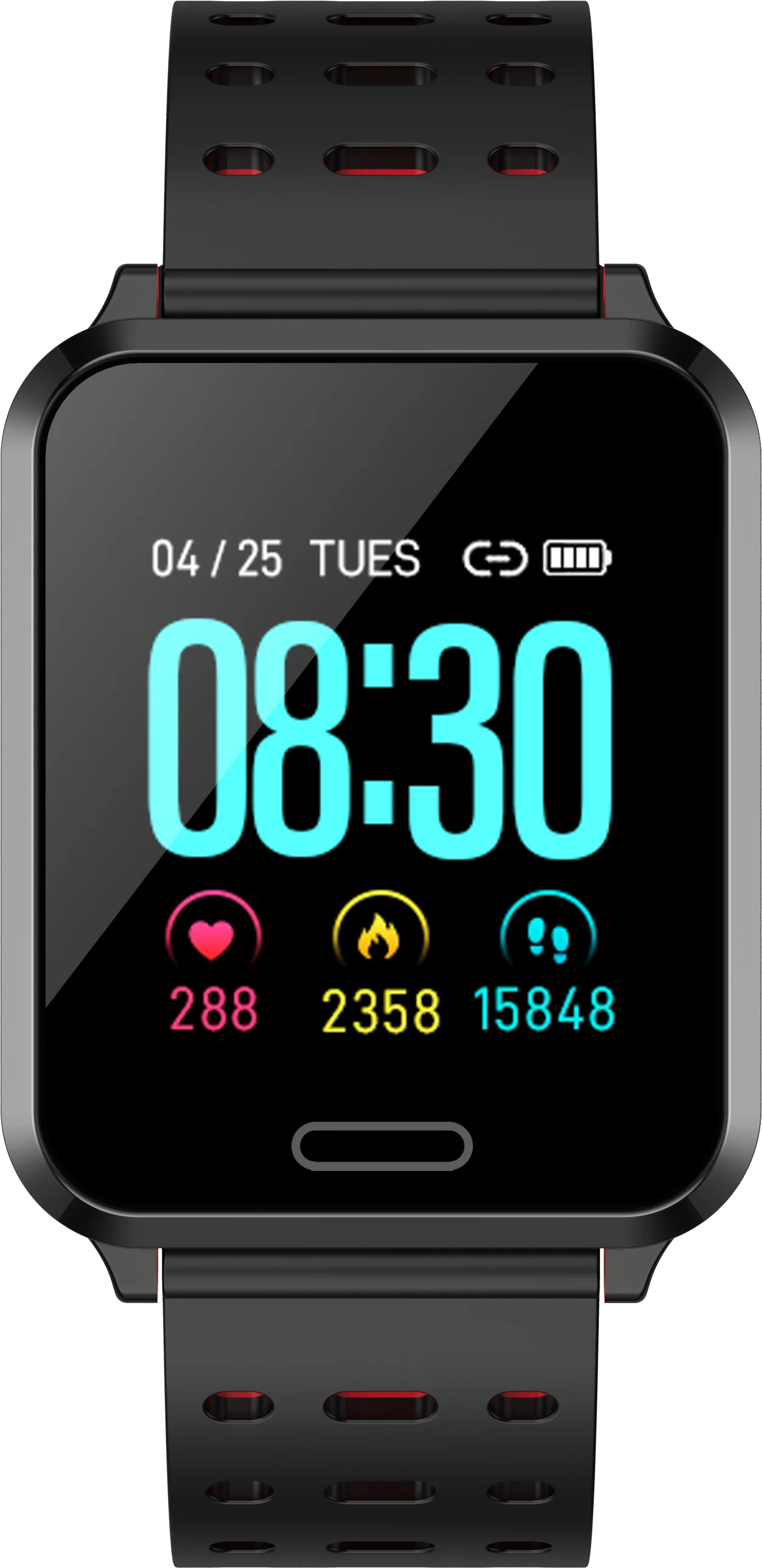 

P2 smart watch heart rate blood pressure health detection information sports watch IP67 waterproof for Android and IOS system