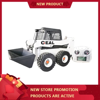 Preise 1/10 S880 Hydraulische Skid Loader Gabelstapler Modell Alle Stahl Hydraulische Loader Schiebe Modell Junge Spielzeug Geburtstag Geschenk