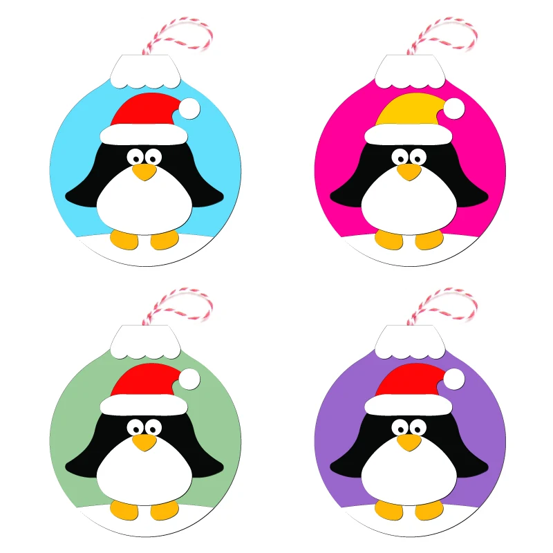 New Christmas pendant Wooden die Scrapbooking C-839 Cutting Dies Multiple sizes | Дом и сад
