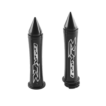 

Universal Motorcycle 7/8" Handlebar Grips Black For Suzuki GSXR600 GSXR750 GSXR1000 GSXR1300 Racing Scooter Handle Bars Black