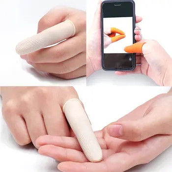 

Disposable Anti Static Rubber Latex Finger Cots Eyebrow Extension Gloves Practical Off Eyelash Extension Tool Accessories