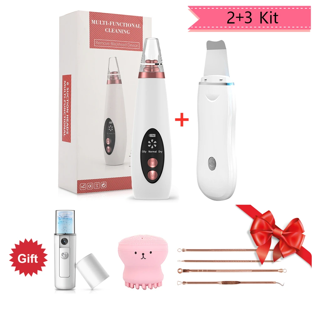 

Electric Blackhead Remover Needles Acne Nose Face Deep Cleaning Face Scrubber Peeling Black Spot Extractor Remov Beauty Tool