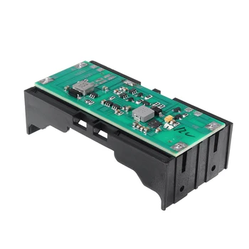 

LEORY 12V Lithium Battery Pack Boost UPS Power Module Balanced Charge Discharging Integrated Battery Protection Board SW Switch