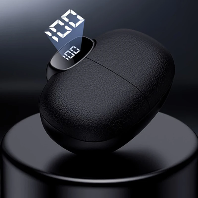 Wireless Earphone Bluetooth V5.0 TWS intelligent translate Wireless Bluetooth Earbuds 8D Stereo LED Display With Microphone