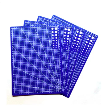

A4 Grid Lines Cutting Mat Craft Card Leather Paper Fabric Board Carved Cutting Plate Pads Sewing Accessory 30*22cm