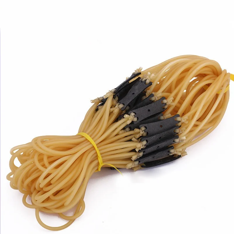 

1pcs Elastic Catapult Bow Slingshot Hunting Rubber Band Slingshot Resilient Tube Slingshot Accessories New Random Color