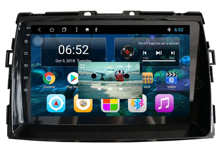 2.5D 9 дюймов PIP Octa Core 2G+ 32Gb Android для Toyota PREVIA/Estima/Tarago/Canarado dvd-плеер автомобиля радио gps Мультимедиа Навигация