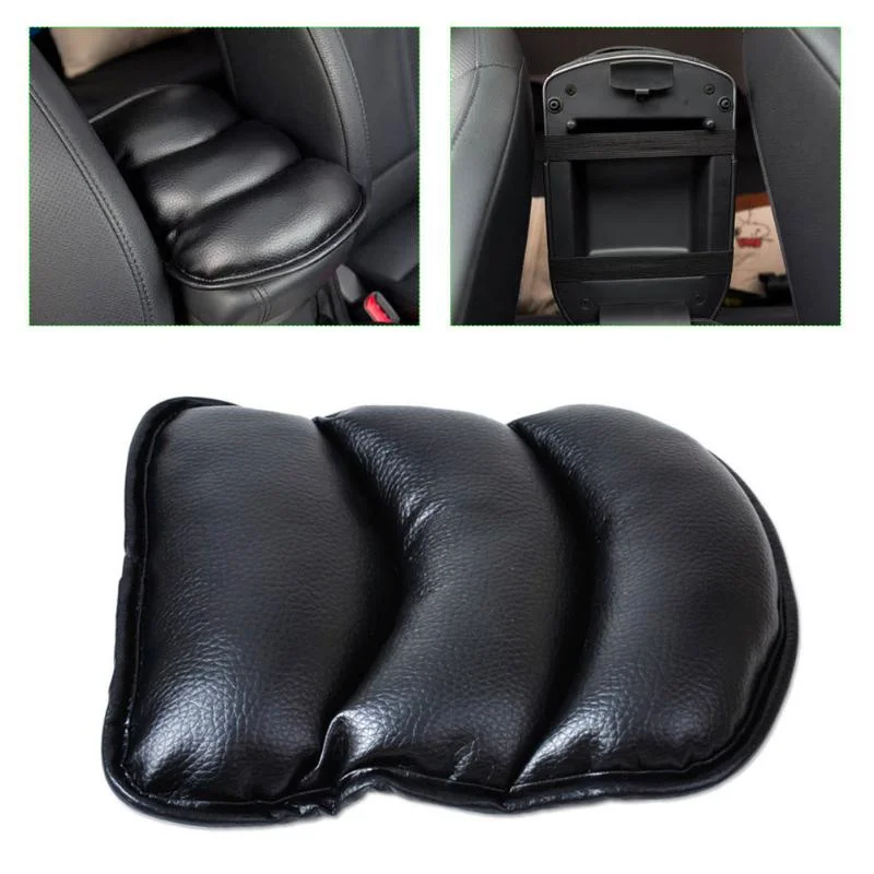 

Car Armrest Cushion Leather Soft Central Armrest Console Box Pad Cover Cushion Armrest Seat Protective Pad Mat Auto Accessories