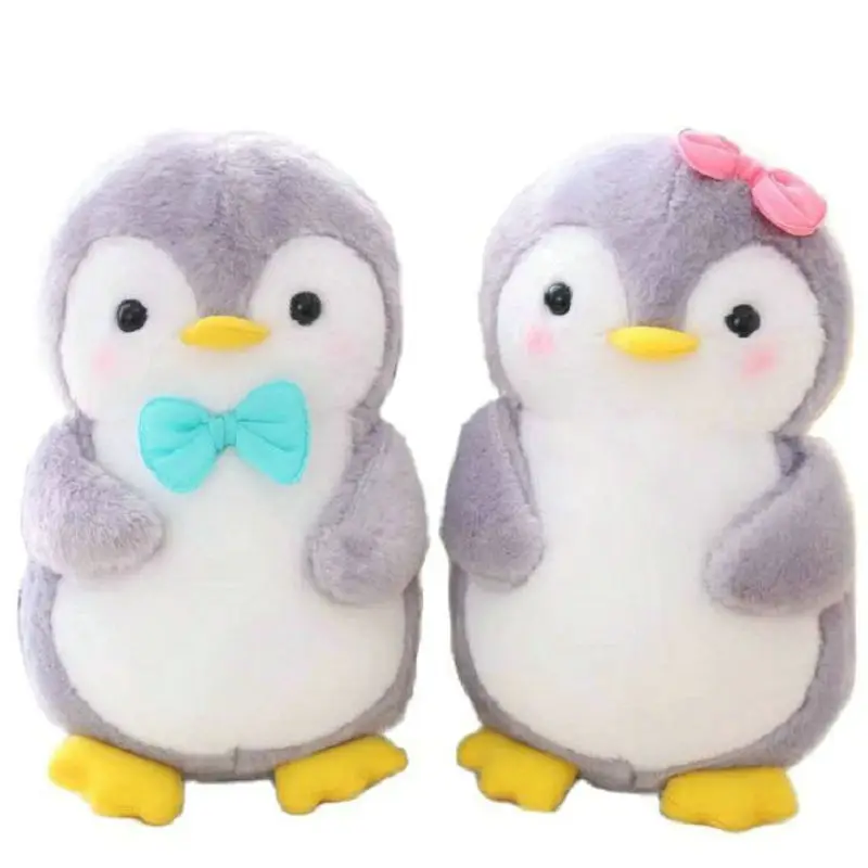 Creative Cudding Fruit Penguin Plush Stuffed Toys Cute Couple Penguin Plush Doll Toy Home Decor Toys Birthday Present