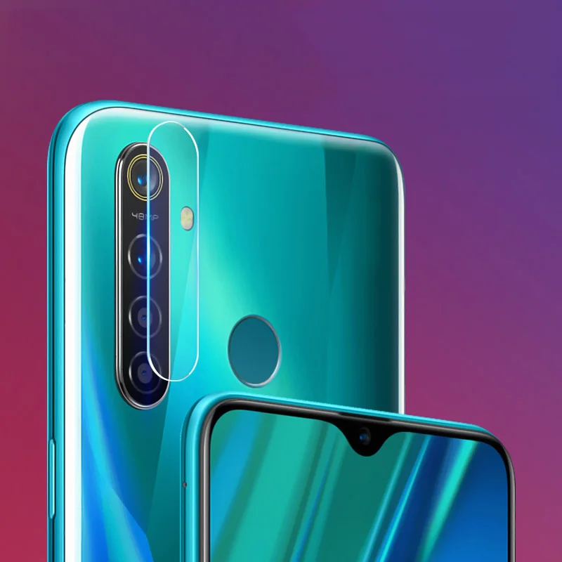 3 шт. Защитная пленка для объектива камеры Realme 5 6 Pro защитная из закаленного стекла