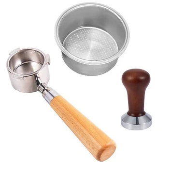 

Hot Espresso Coffee Bottomless Portafilter 51mm Apply for DeLonghi Coffee Machine EC680/EC685