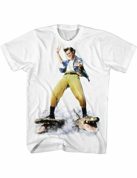 Ace Ventura Croc Surfin' белая фотография | Мужская одежда