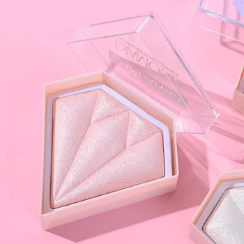 

8g Diamond Face Contouring Shimmer Highlighter Powder Palette Makeup Face Contour Shimmer Powder Illuminator Highlight 5 Colors