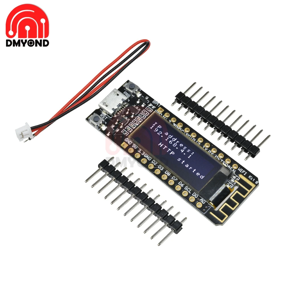 3 в 7 0 91 дюйма 128x32 oled дисплей ESP8266 WIFI беспроводной макетный модуль CP2104 NodeMCU интернет