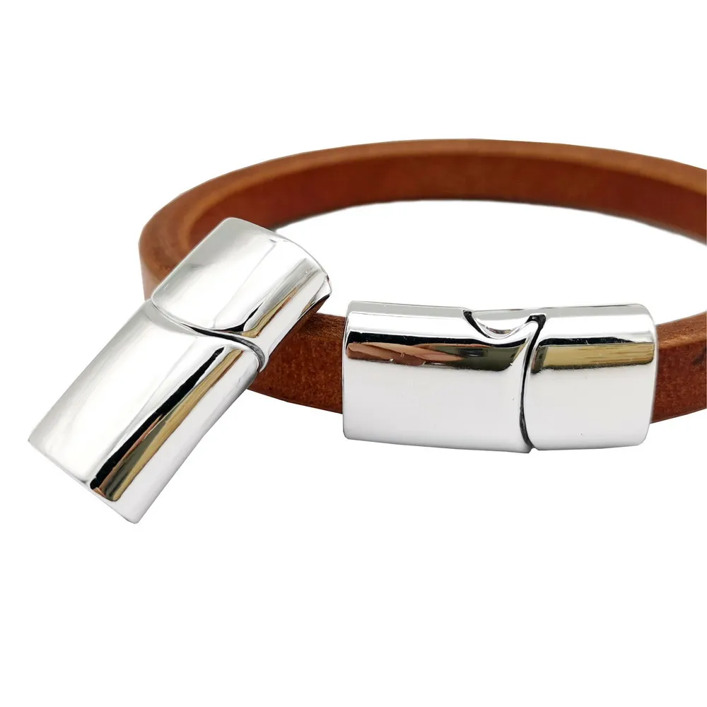 

5 шт., магнитные застежки для браслетов, серебристые 11 мм x 5,5 мм, 12 мм x 6 мм, внутренний размер для телефона