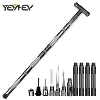 Price Garden Tool Car Stick Crowbars Detachable Army Outdoor Climbing Hunting Fishing Camping Survival Machete Multifunctional Tools