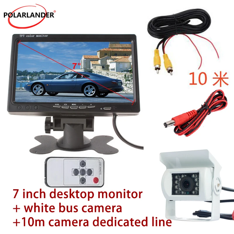

Display Screen 12V TFT LCD Color Screen 2 Way Video Input Rearview Camera 7 Inch or 9 Inch Remote Control Headrest Car Monitor