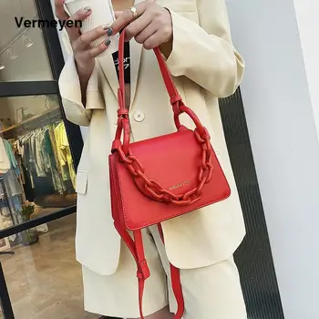 

2020 New Hit Bucket Bag Pu Women Handbags Black Fashion Korean Version Chain Portable Leisure Time Femme Handbags French