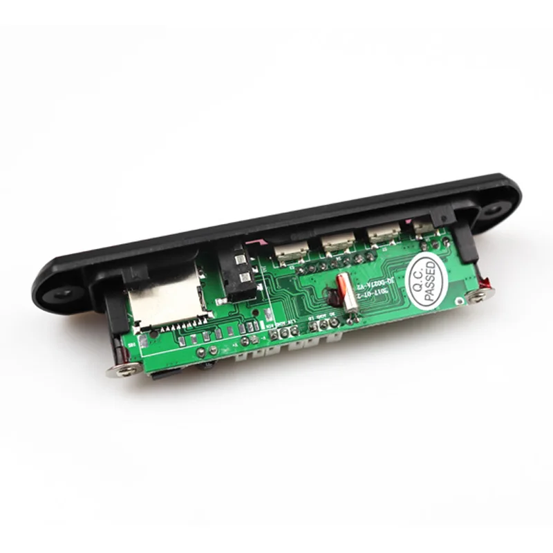 Автомобильный MP3 музыкальный декодер плата DC 12 В USB питания TF FM радио аудио модуль