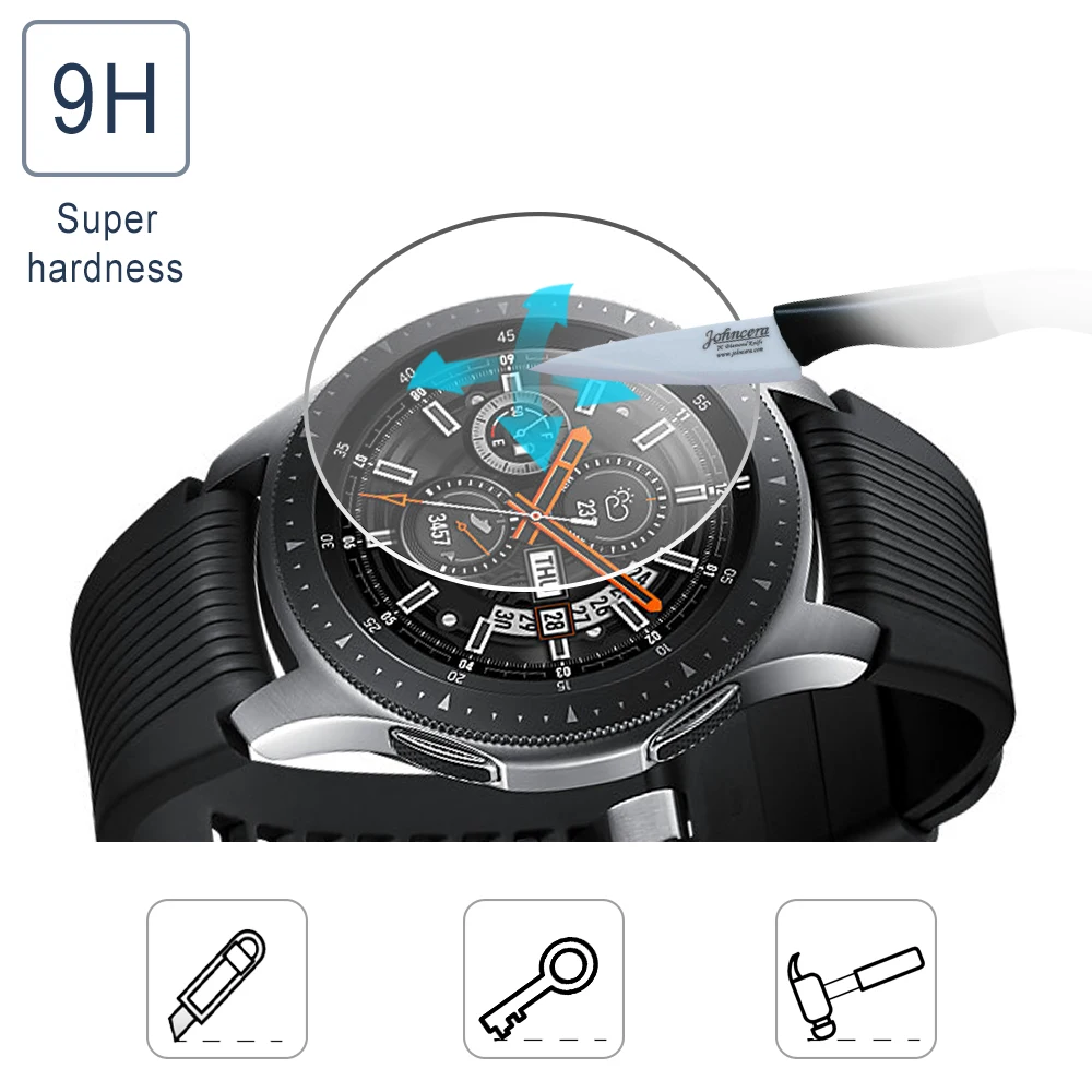 1-3 Pcs Protective Temepred Glass On For Xiaomi Huami Amazfit GTR 42mm G TR 47mm GT T R 42 47 MM Mi Smart Watch Screen Protector