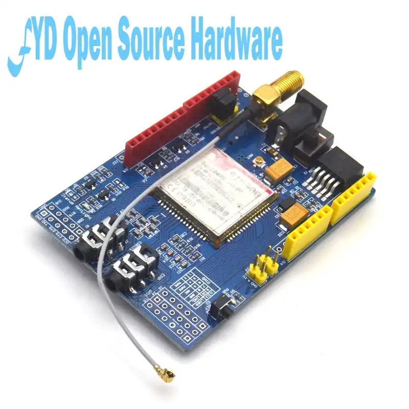 GSM//GPRS SIM900 Module Expansion Board Shield with Antenna for Arduino Mega