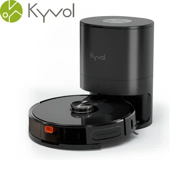 

Kyvol Cybovac S31 Robot Vacuum and Mop Automatic Dirt Disposal Lidar Navigation 3000Pa Suction Robotic Vacuum Cleaner with Ma