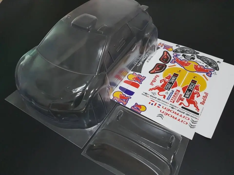 TeamC Citroeni C4 1/8 корпус оболочки для дороги ПК 1 шт. с наклейкой на 1/10 цвет короткого
