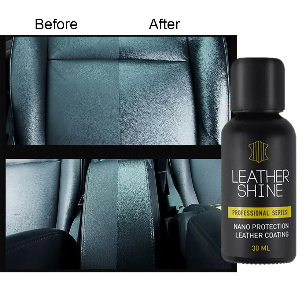 adams car care Nano Liquid Car Leather Care Interior Seat Glazing Moisturizing Protective Protection Liquid Plastic Leather Maintenance carnauba car wax