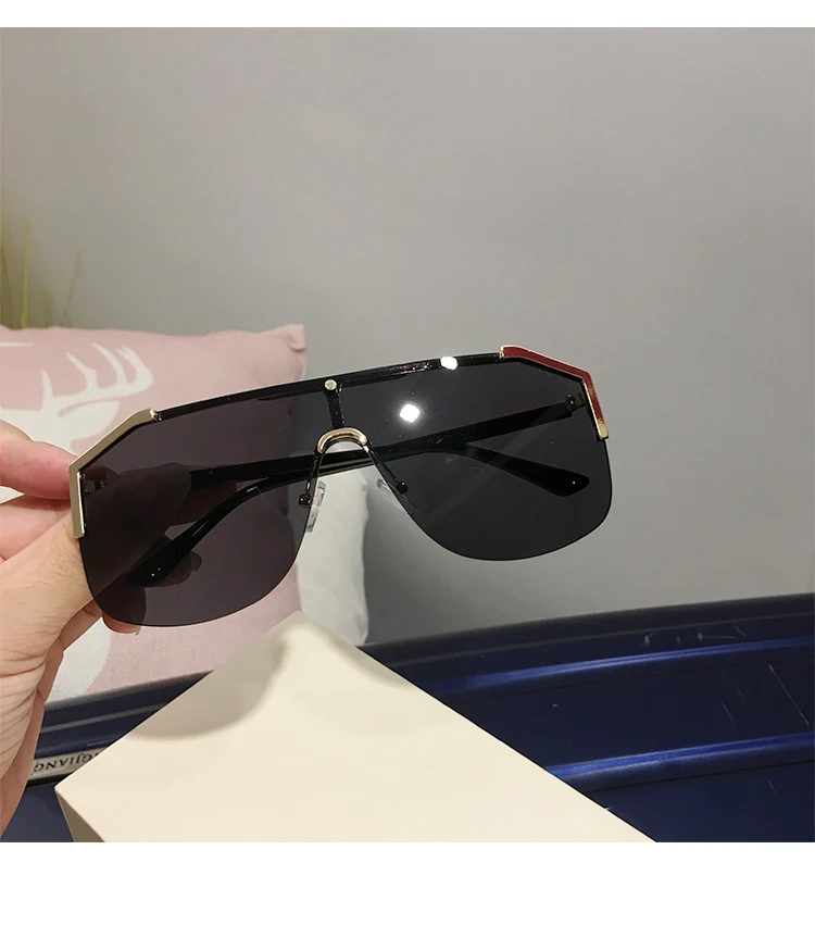 Модные женские крупные солнцезащитные очки UV400 ретро брендовые дизайнерские большие солнцезащитные очки для мужчин NX