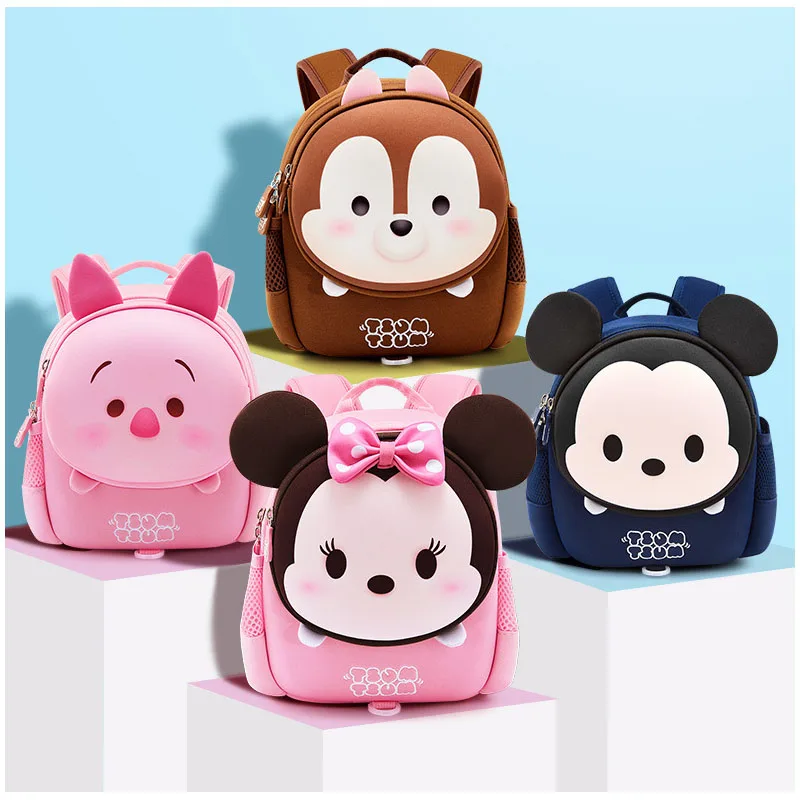 

Disney 116cm traction rope anti-lost bag lightweight shoulder baby bag anti-lost bag children travel backpack anti-lost small ba