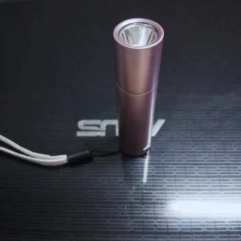 

Drop shipping self defense flashlight USB rechargeable strobe light mini pocket security personal alarm with flashlight