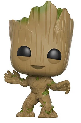 202 tree no box Персонажи Marvel ракета енот звезда-владыка гамора Дракс Разрушитель грутс каваи 10 см фигурка игрушки - Цвет: 202 tree no box
