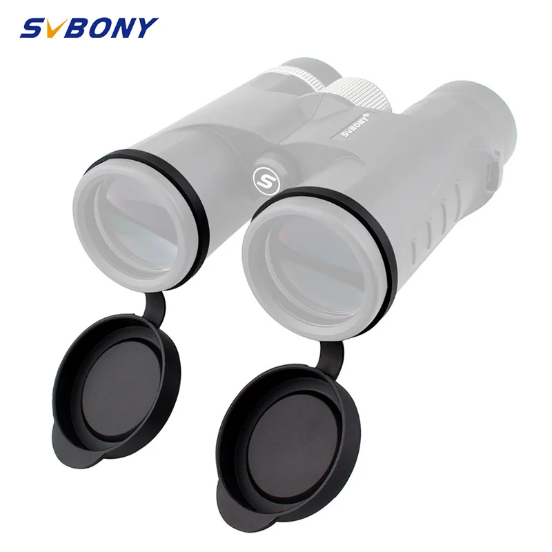 SVBONY 2 Piece Binoculars Protective Rubber Objective Lens Caps 42mm