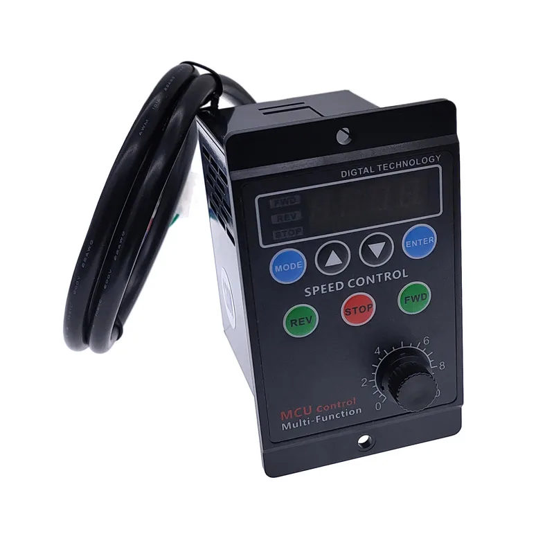 UX-52 MCU 제어 다기능 디지털 디스플레이 모터 속도 400W AC220V 핀..