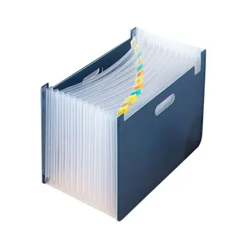 

13 Pockets Expanding File Folder A4 Organizer Document Paper Storage Stationery