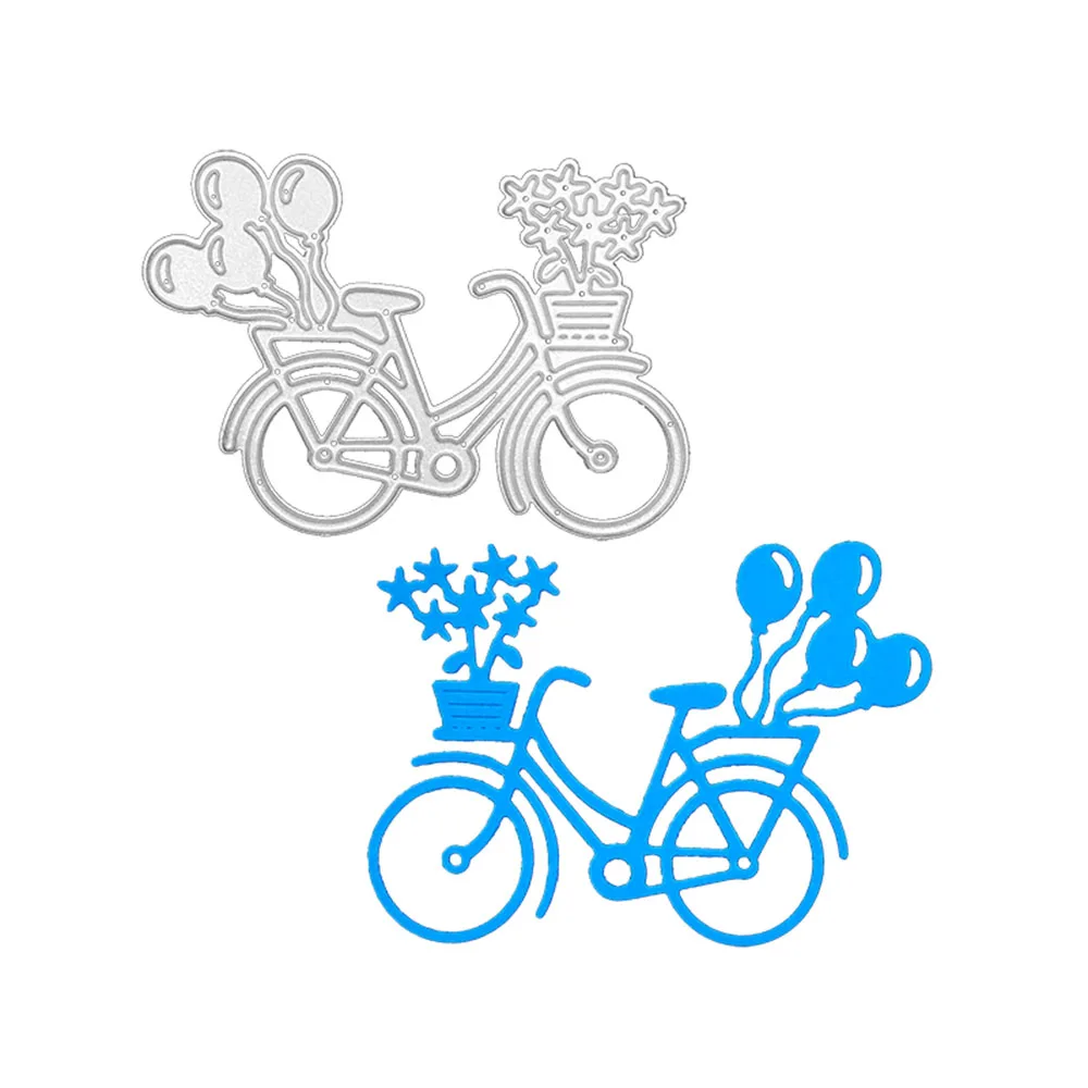 

Julyarts велосипедные шары вручную шаблоны для скрапбукинга Новые штампы украшение для дневника шаблон для тиснения Сделай Сам поздравительная открытка ручной работы