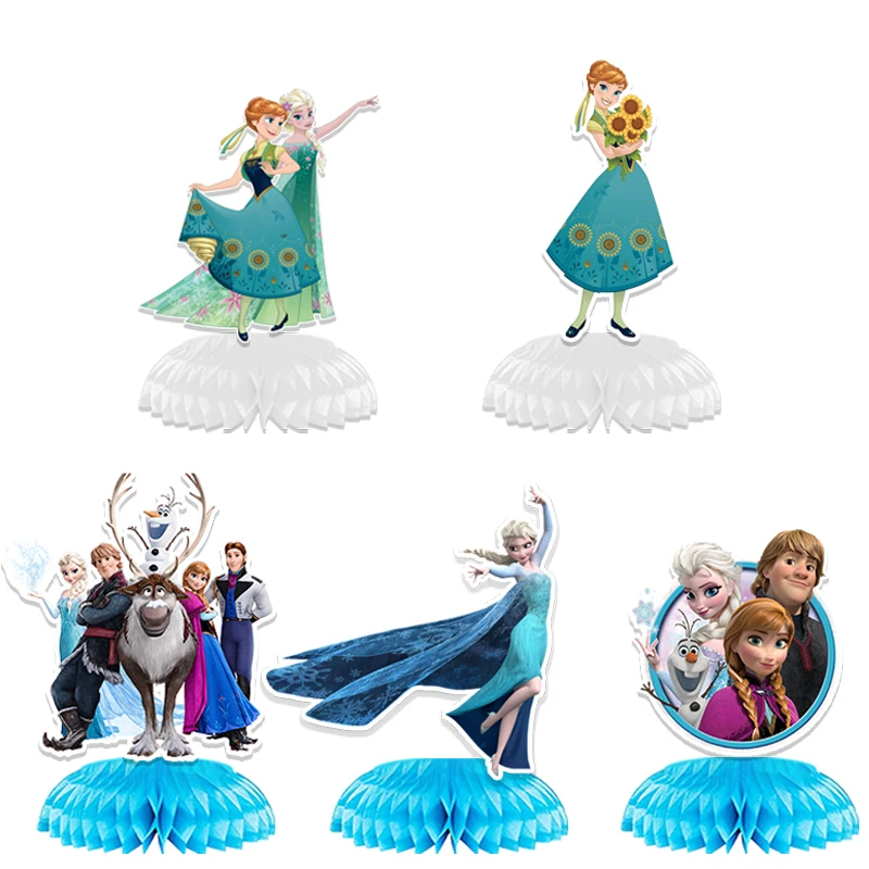 Cake Decorating Supplies Frozen Anna Elsa Princess Cake Topper Desktop  Ornaments Party Supplies Girls Birthday Party Decoration